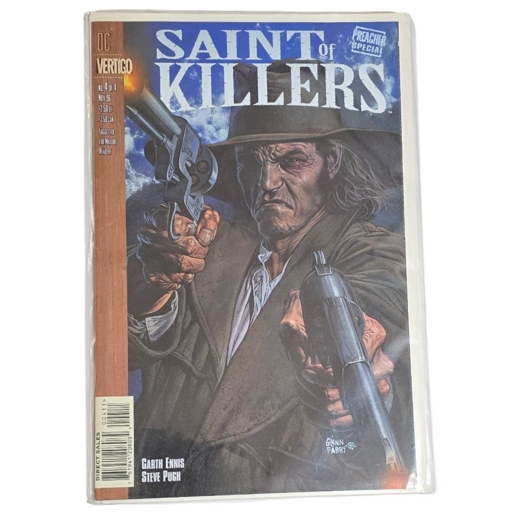 DC Vertigo Preacher Special Saint of Killers 4 Nov 1996 Garth Ennis‎ Steve Pugh